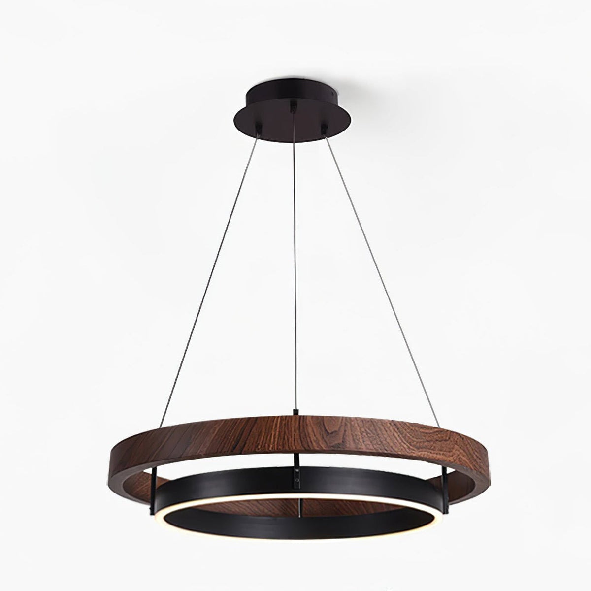 Wood Halo Pendant Lamp