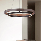 Wood Halo Pendant Lamp