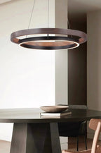 Wood Halo Pendant Lamp