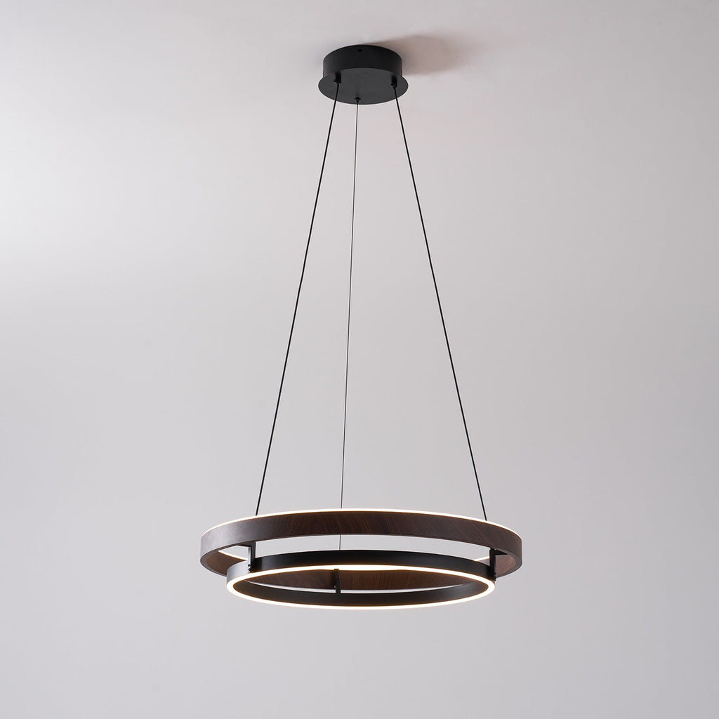 Wood Halo Pendant Lamp