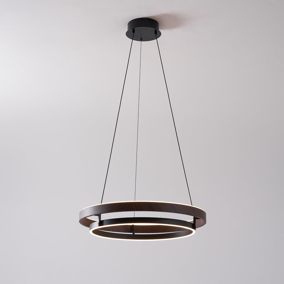 Wood Halo Pendant Lamp