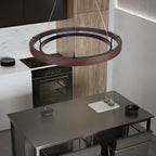 Wood Halo Pendant Lamp