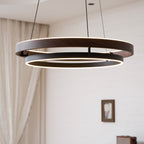 Wood Halo Pendant Lamp