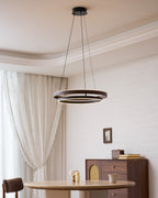 Wood Halo Pendant Lamp