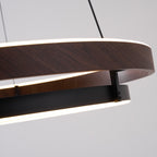 Wood Halo Pendant Lamp