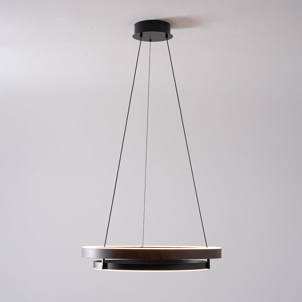 Wood Halo Pendant Lamp