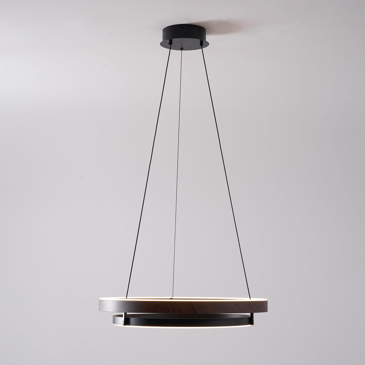 Wood Halo Pendant Lamp