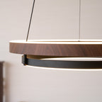 Wood Halo Pendant Lamp