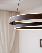 Wood Halo Pendant Lamp