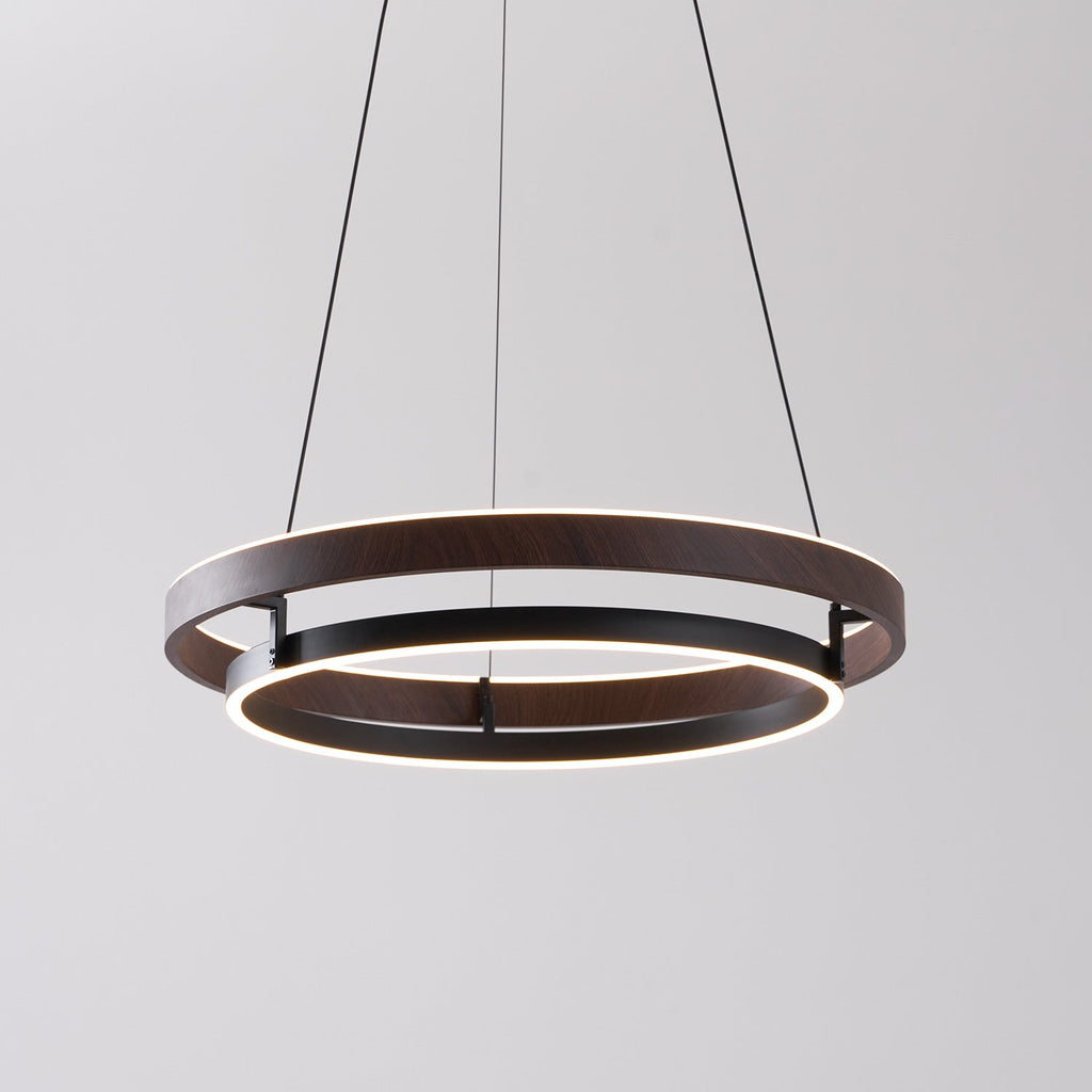 Wood Halo Pendant Lamp
