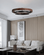 Wood Halo Pendant Lamp