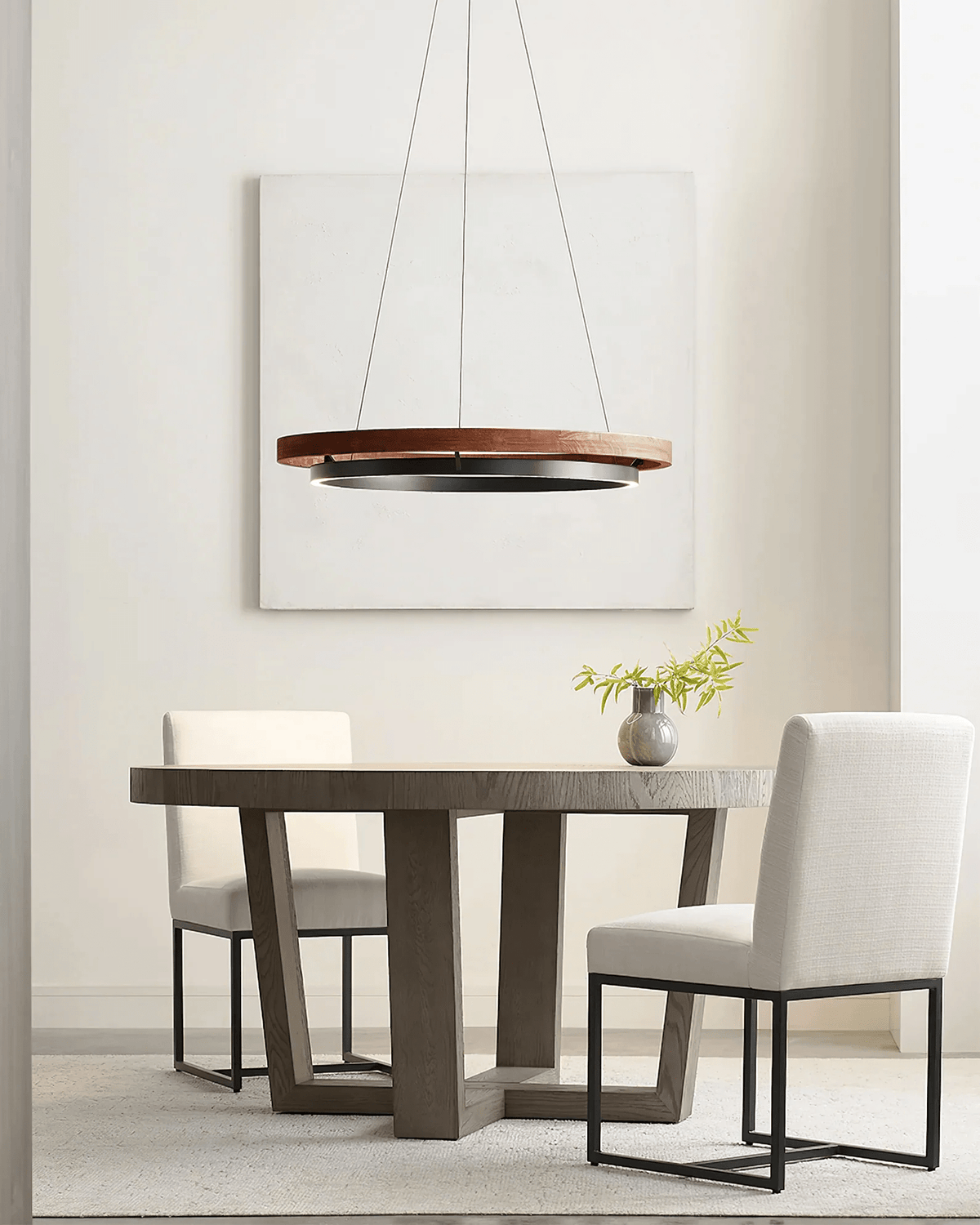 Wood Halo Pendant Lamp