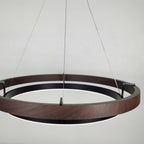 Wood Halo Pendant Lamp