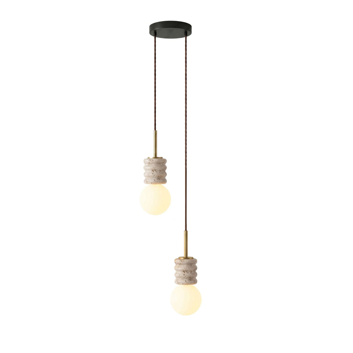 Alvia Travertine Pendant Lamp