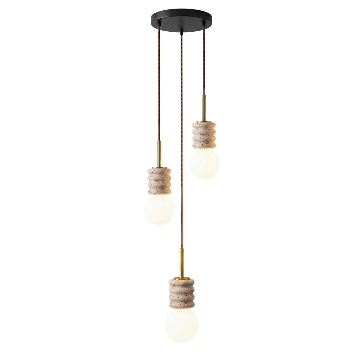 Alvia Travertine Pendant Lamp