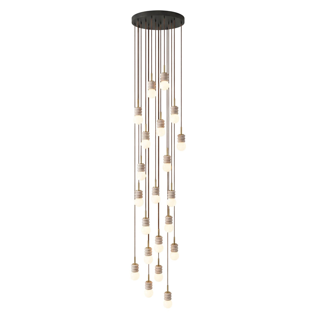 Alvia Travertine Pendant Lamp