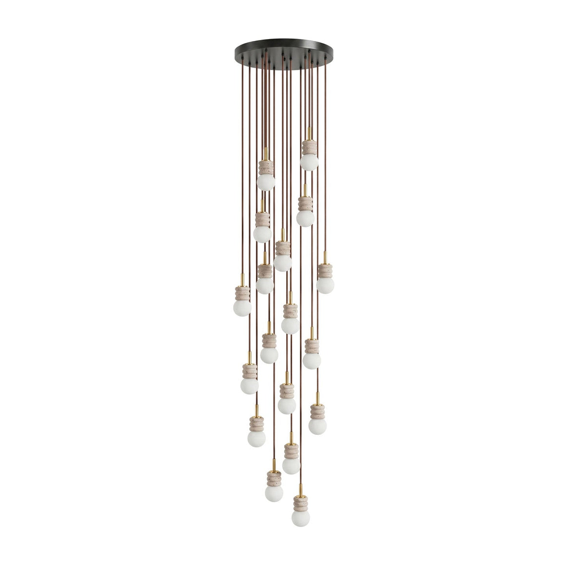 Alvia Travertine Pendant Lamp