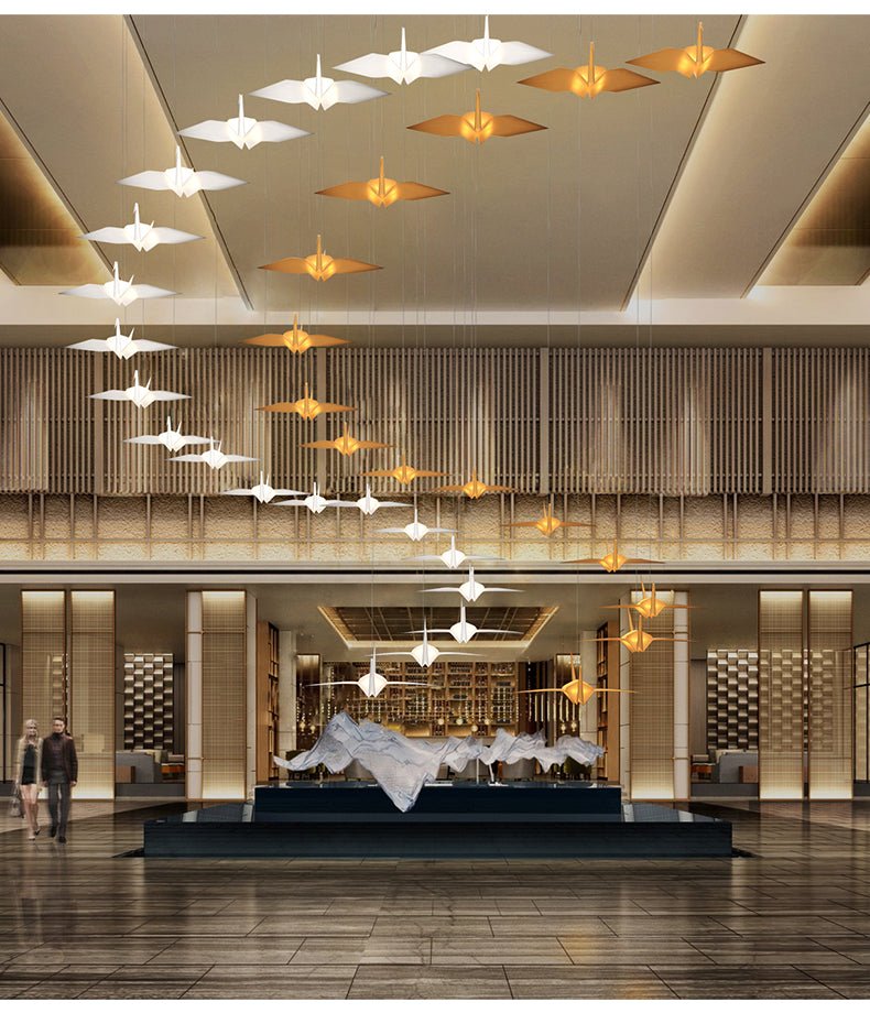Crane Flock Pendant Light