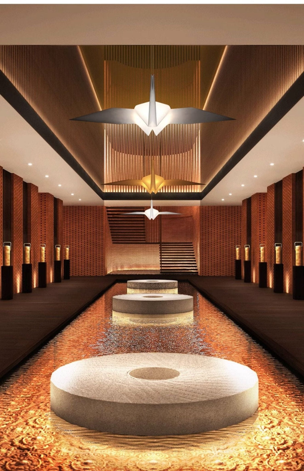 Crane Flock Pendant Light