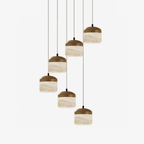 Asta Alabaster Pendant Light