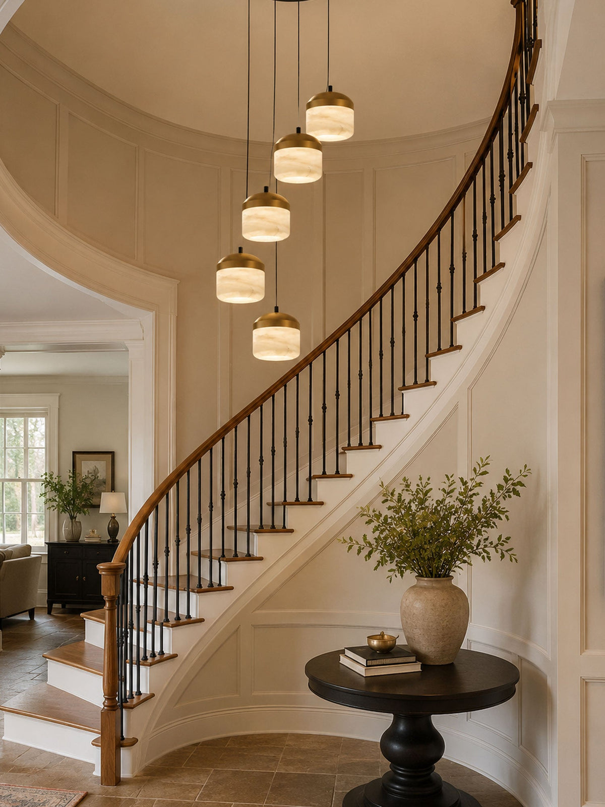 Asta Alabaster Pendant Light