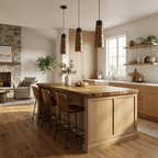 Dravik Hammered Brass Pendant Collection