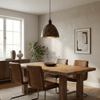 Dravik Hammered Brass Pendant Collection