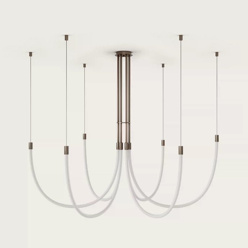 Serpentine Halo Chandelier