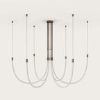 Serpentine Halo Chandelier