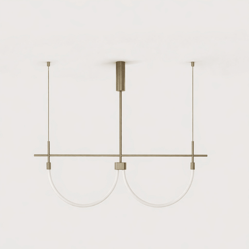 Serpentine Halo Chandelier