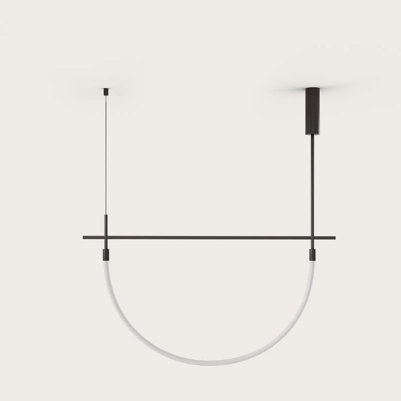 Serpentine Halo Chandelier
