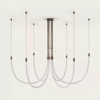 Serpentine Halo Chandelier