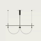 Serpentine Halo Chandelier