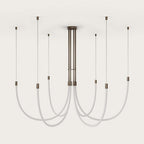 Serpentine Halo Chandelier