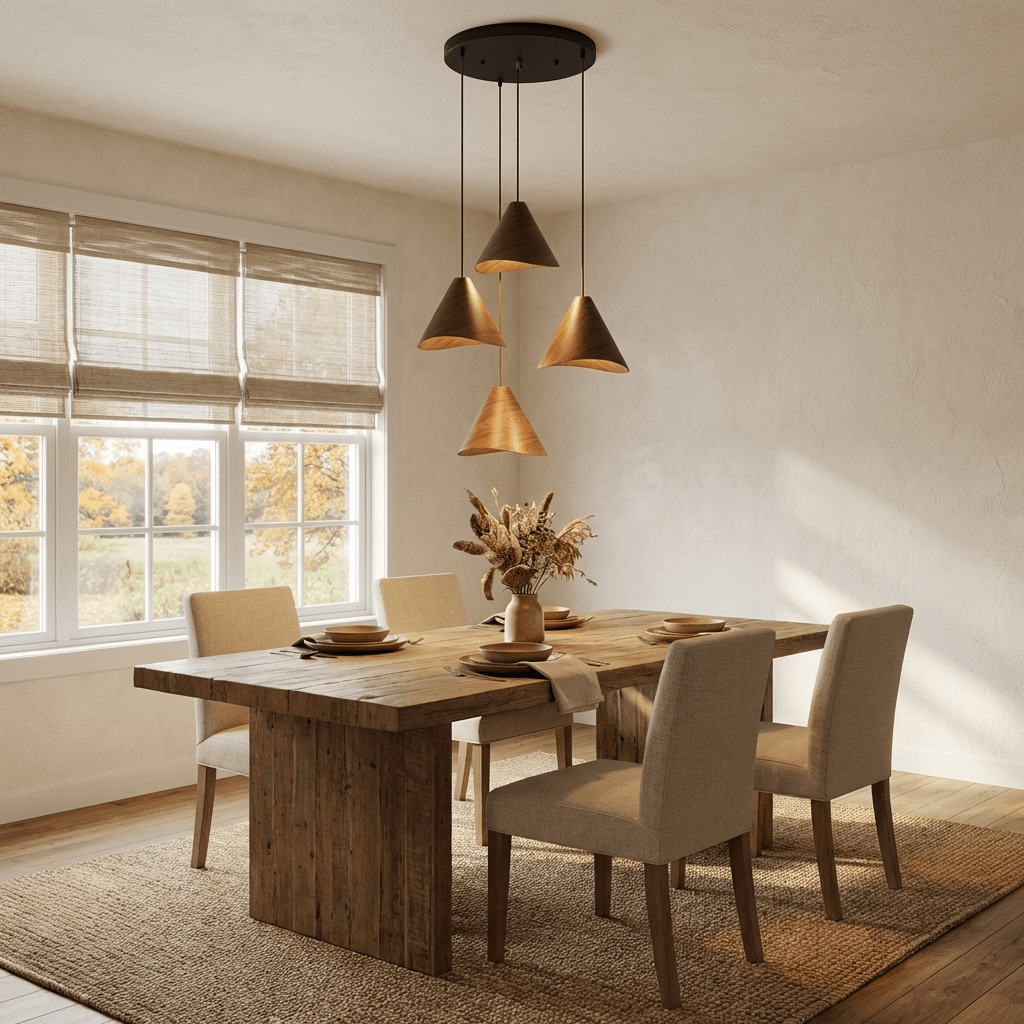 Vela Wood Pendant Light