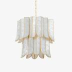 Cascara Shell Chandelier