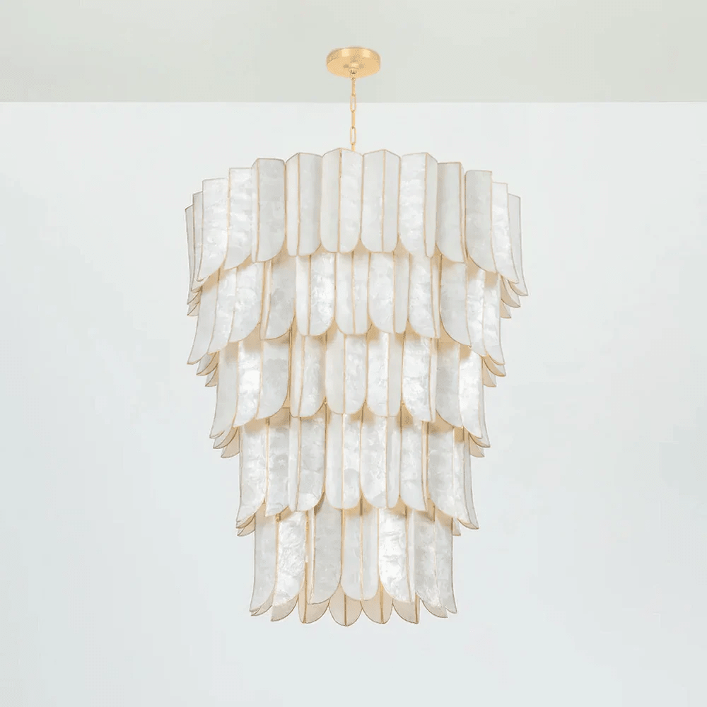 Cascara Shell Chandelier