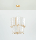 Cascara Shell Chandelier