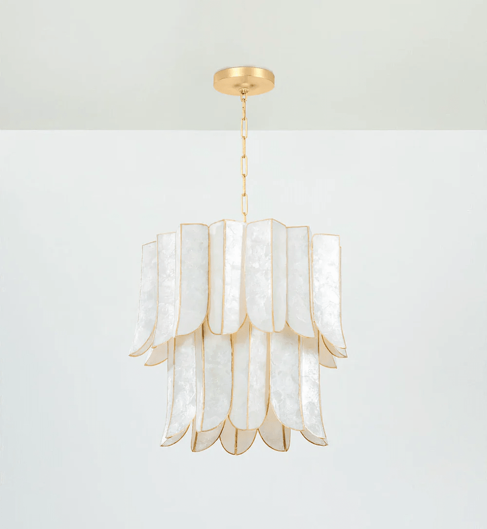 Cascara Shell Chandelier