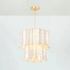 Cascara Shell Chandelier