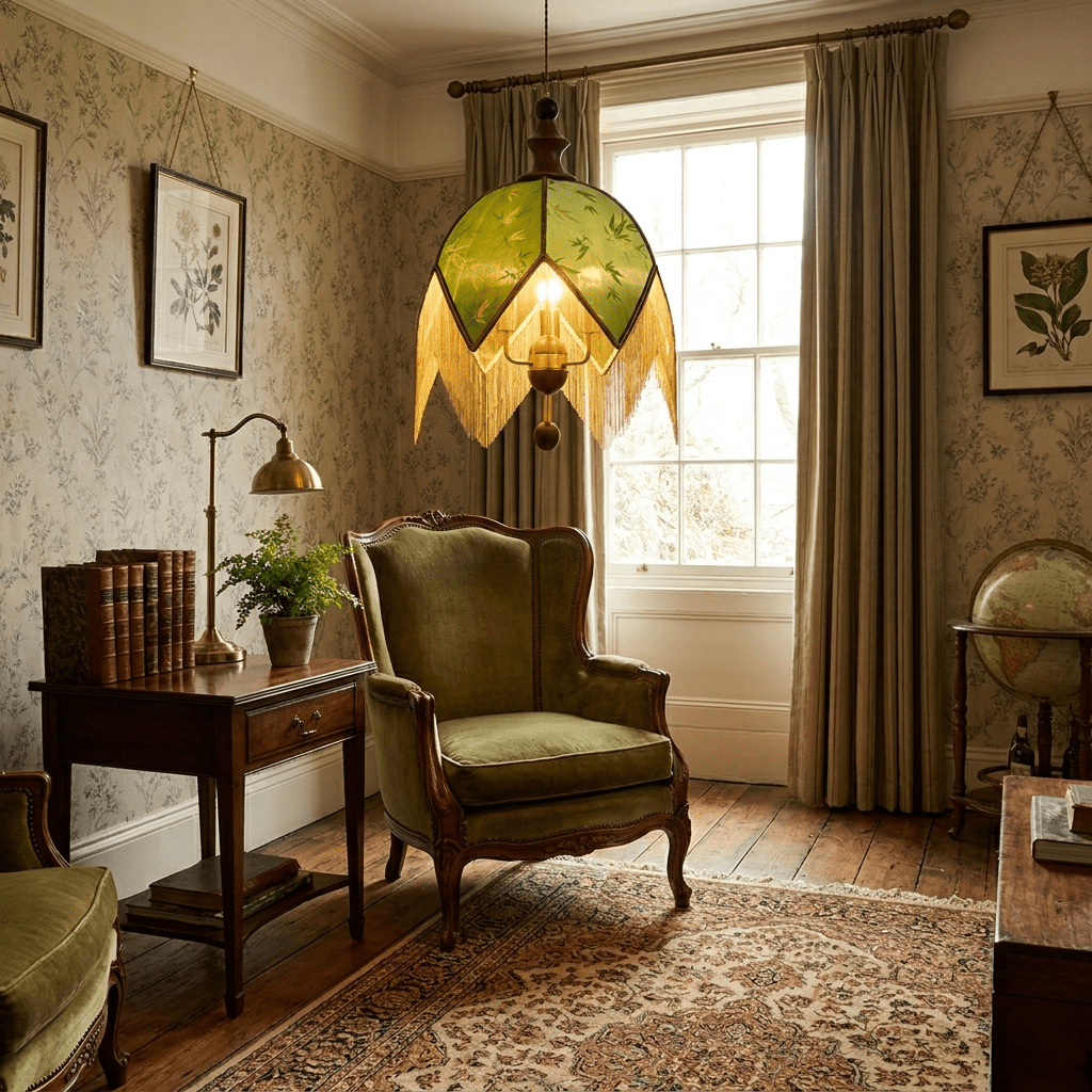 Verdant Fringe Pendant Light