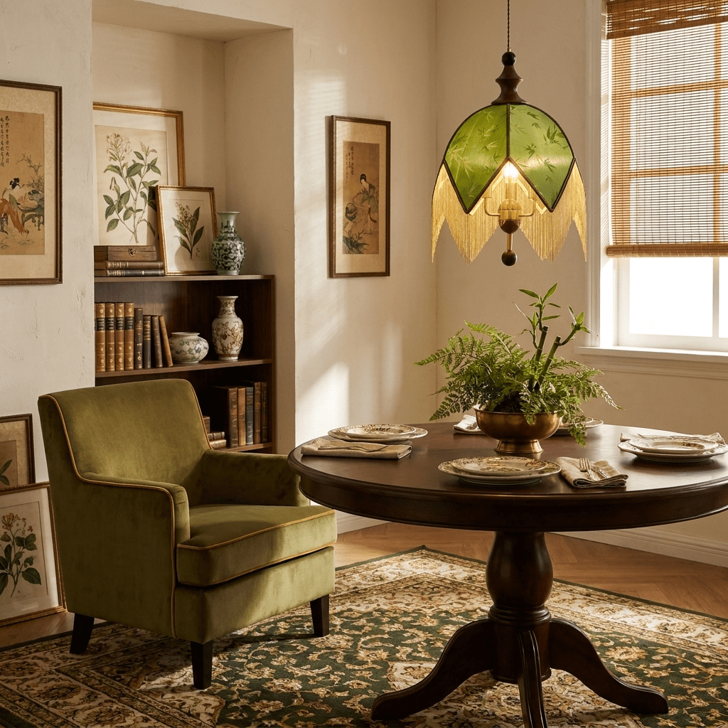 Verdant Fringe Pendant Light