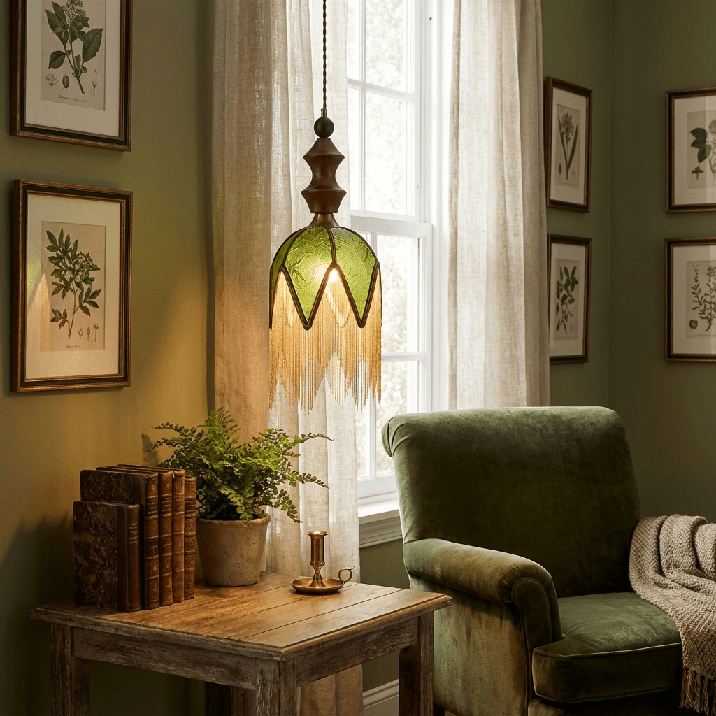 Verdant Tassel Pendant Light