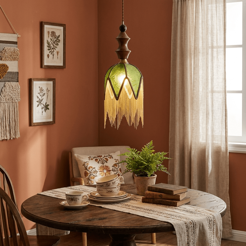 Verdant Tassel Pendant Light