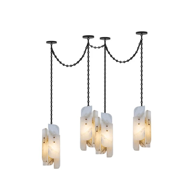 Cascading Chain Cluster Chandelier