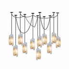 Cascading Chain Cluster Chandelier