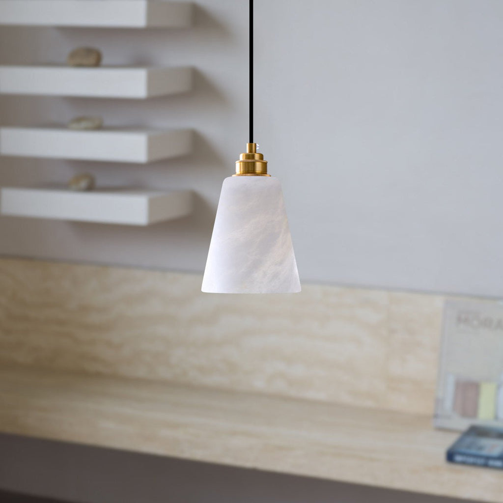 Droplet Alabaster Pendant Lamp