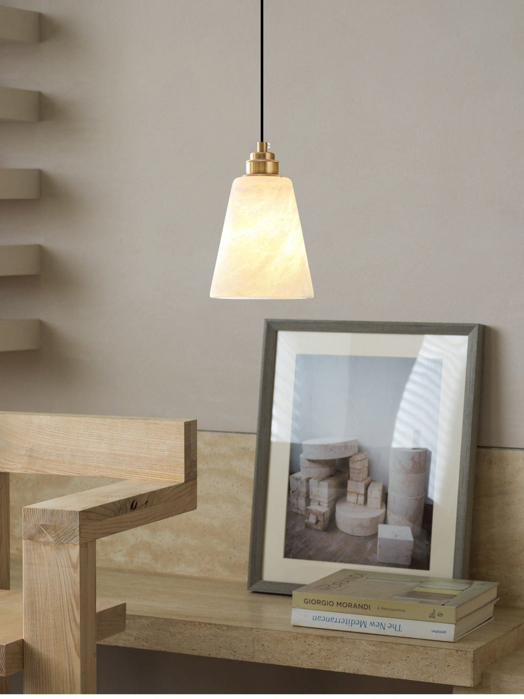 Droplet Alabaster Pendant Lamp
