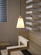 Droplet Alabaster Pendant Lamp