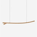 Twig Wood Linear Pendant Light